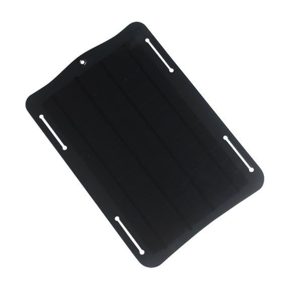 AOOOWER 10W Solar Energy Panel Charger USB Connection Solar Charging Board Solar Panel for Travel and Daily Emergency Use