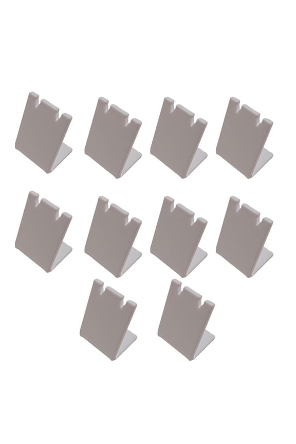 10pcs Clear Acrylic Earring Stands for Elegant Jewelry Showcases and Storage Jewelry Accessory Daily Use