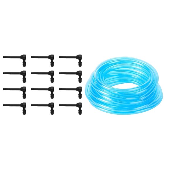 AOOOWER 12 Plastic Maple Syrup Spouts With 1m Food Grade PVC Vacuum Tubing For Tapping