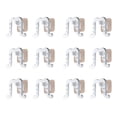 thumbnail image 1 of AOOOWER 12pc Slippers Rack Shoe Hanger Wall-Mounted Slipper Draining Holder Space-Saving, 1 of 16