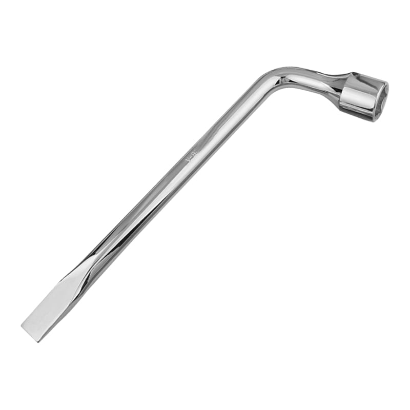 AOOOWER 17/19/21/22/23/24mm Tire Iron Lug Wrench L-Type Lug Nut