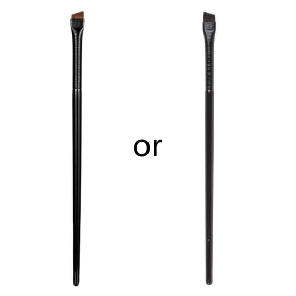 AOOOWER 1Pcs Makeup Brushes Angled Thin Eyebrow Brush Flat Fine Eyeliner Brush