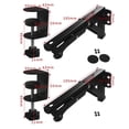 thumbnail image 1 of AOOOWER 2 Pack Shelving Bracket Desktop Iron Rack Keyboard Holder Desk Extender Plate, 1 of 17
