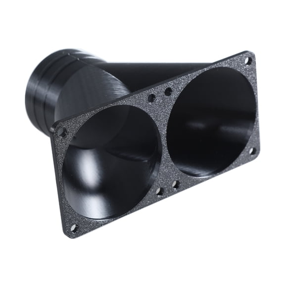 AOOOWER 2 in 1 Air Outlet MultiPurpose Airflows Adapter for 4cm/6cm Fan Air Gathering Vent for Duct Connection Duct Connectors