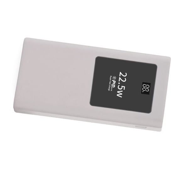 AOOOWER 20000mAh PowerBanks Casing Kit with 22.5W Fast Charging USB C Output Port & Input Port LED Indicator for Phone