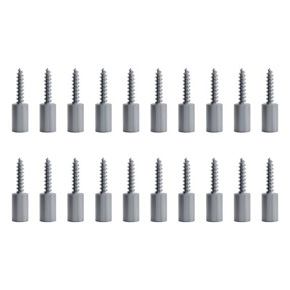 AOOOWER 20Pcs Furniture Hardware Laminate Support Center Shaft-Wardrobe Cabinet Partition Nail Movable Partition Support Pin
