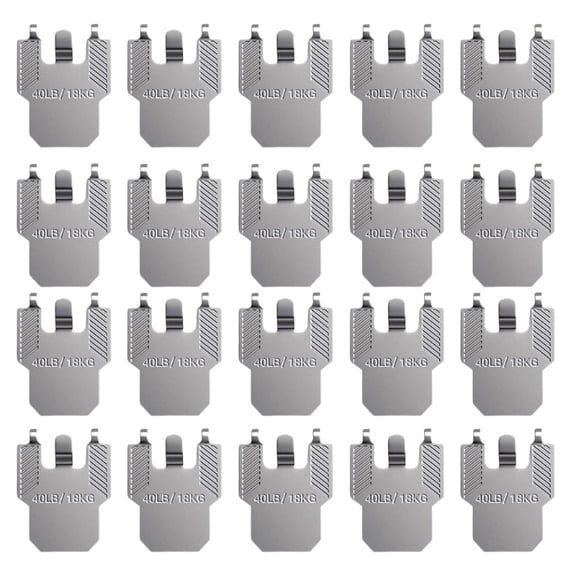 AOOOWER 20Pcs Office Wall Hook Claws Stainless Steel Construction Reusable Hanging Hardware Heavy Duty Painting Hanger