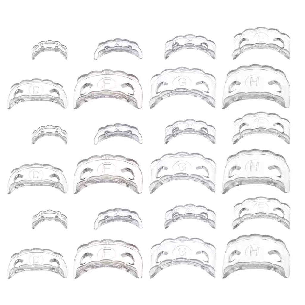 AOOOWER 24pcs Transparents Ring Adjuster Comfortable Silicone Ring ...