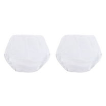 AOOOWER 2Pcs Leak Proof Incontinence Underwear Men Women Reusable Washable Diaper Cover