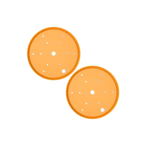 AOOOWER 2Pcs Round Planter Insert Plant Pot Insert with Drainage Holes Use Less Potting Soil Planter Accessories for Outdoor Use