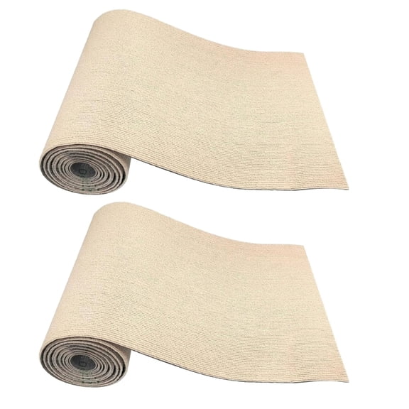 AOOOWER 2pcs Customizable Cats Tree Guard Mats Anti Slip Adhesive Backing Heavy Duty Polyester Floor Protectors