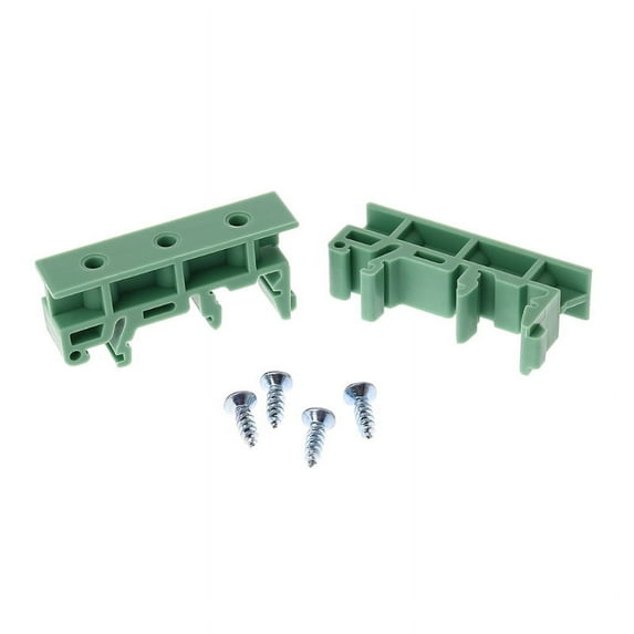 AOOOWER 2pcs DIN 35mm Rail Adapter Circuit Board Mounting Bracket Mount Holder Multi Tools DRG-01 PCB Mount Holder