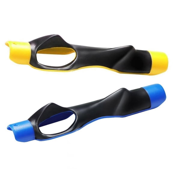 AOOOWER 2pcs Golf Swing Aid Grip Trainer With ABS Materials For All Clubs