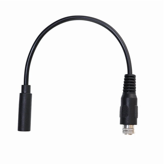 AOOOWER 3.5mm Locking Screw Female To Female Stereo Audios Adapters Cable For Secure Connection