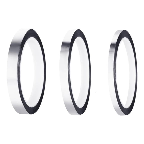 AOOOWER 3 Rolls Adhesive Tape Set Fashion Film Tape Polypropylenes Texture Suitable for Decorative Wall Art and Home Decorations