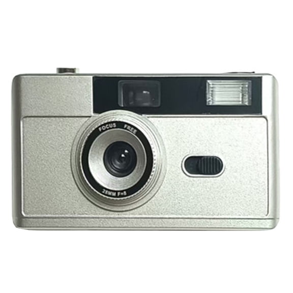 AOOOWER 35mm Camera Not Disposable Reusable Camera 135 Film Fool Student Retro Film Film Machine With Flash Light for Travel