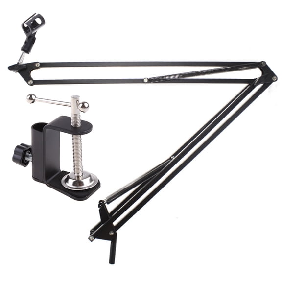 AOOOWER 360 Degree Rotation Mount Barcket Adjustable NB39 NB37 Desktop Clamp Suspension Boom Scissor Arm Stand Holder