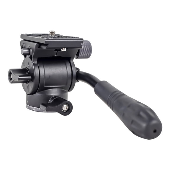 AOOOWER 360 Panoramic Shoot Fluid Head Lightweight Travel Tripod With Precise Damping Control