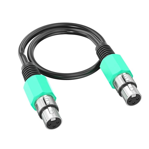 AOOOWER 3Pin Female to Female Cable for Microphones Active Speaker Mixer Various Length