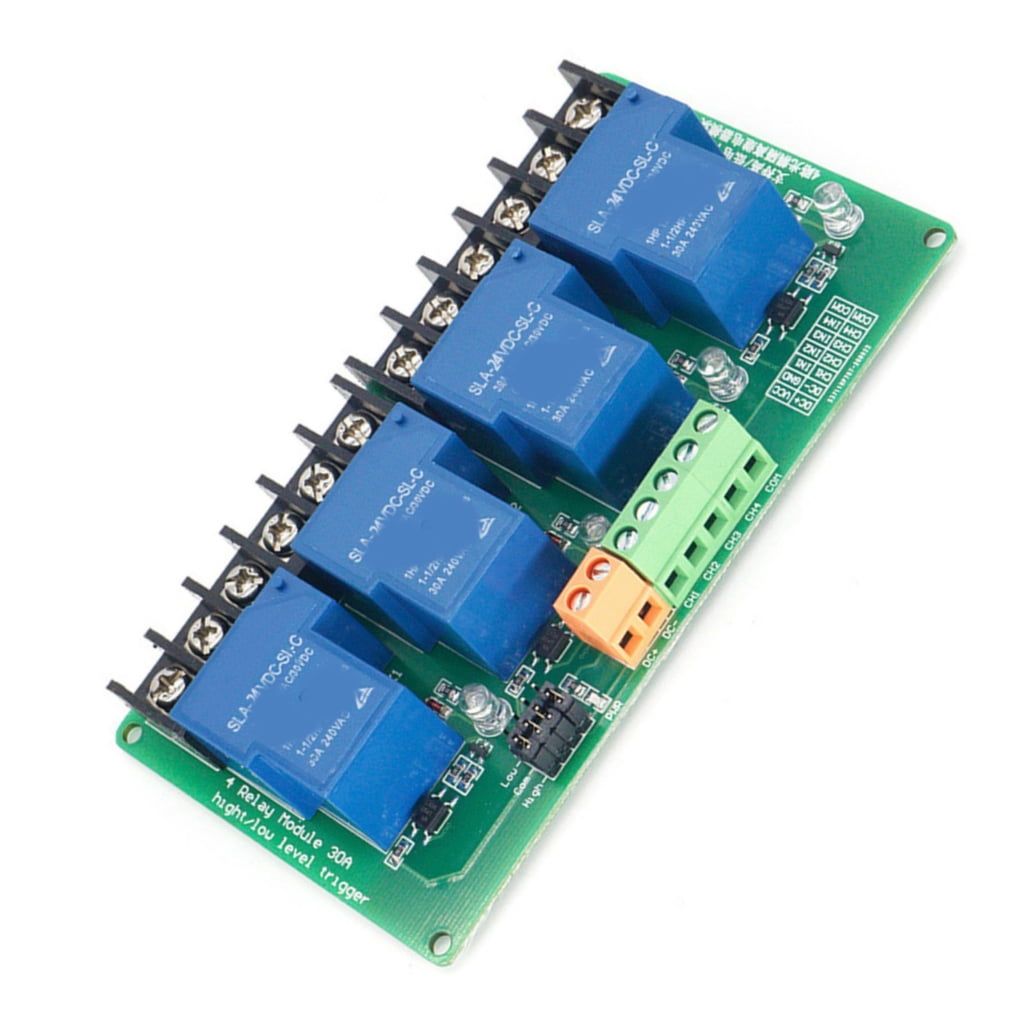 AOOOWER 4 Channel Relays Module for PLC Automation Equipment Control ...