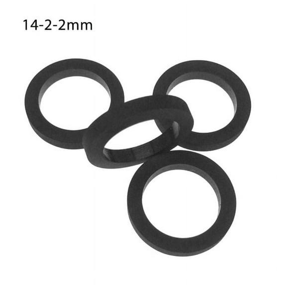 AOOOWER 4 Pieces 1.5-3 mm Thickness Idler Wheel Belt Loop Idler Rubber Ring For Cassette Deck Recorder Tape Stereo Audio Player