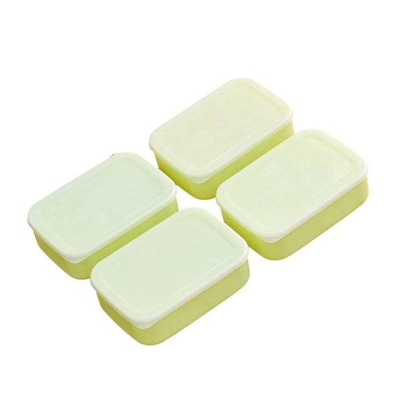 AOOOWER 4 Pieces Kitchen Storage preferences Having Customizable Partitions For Snacks And Fruits