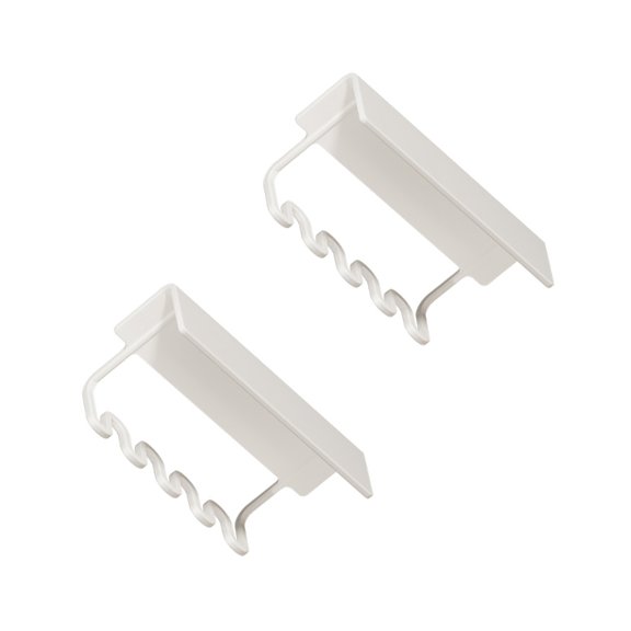 AOOOWER 4 Slots Strong Adhesive Toothbrush Holders For Wall Mount NoDrill Bathroom Storage Rack Toothpaste Organizer Bracket 2PCS