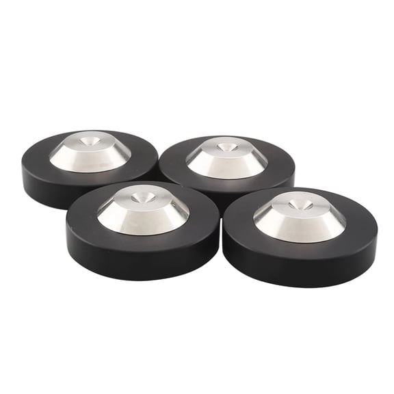 AOOOWER 4Pieces/set 39x13mm Speaker Spikes Base Mat Stainless Steel Isolation Stand