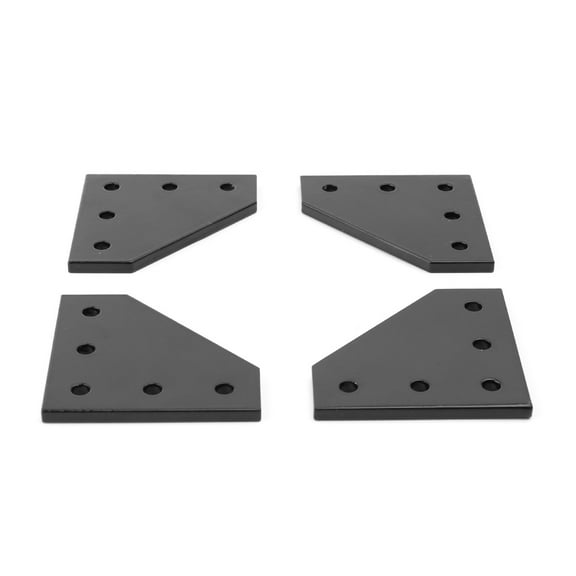 AOOOWER 4pcs 5-hole Joint Boards 90 Degree Corner Angle Bracket For 2020 Aluminum Profil
