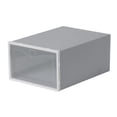 thumbnail image 1 of AOOOWER 4pcs Flip Shoes Box Drawer for Case Clear Plastic Stackable Shoe Storage Organiz, 1 of 21