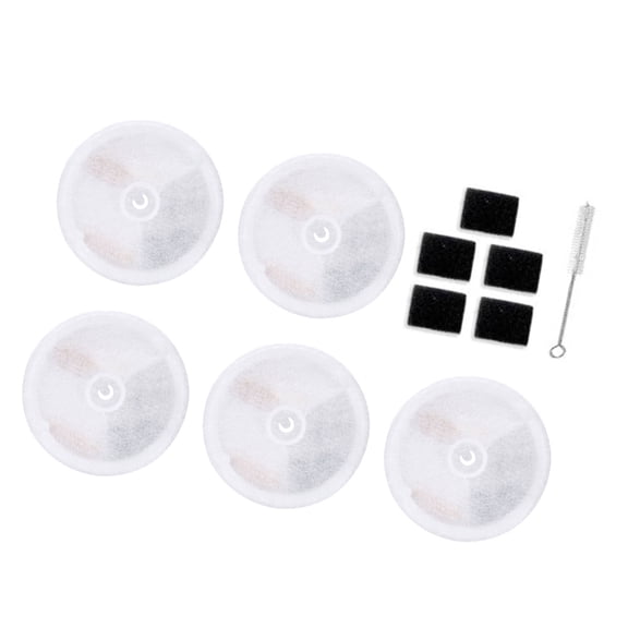 AOOOWER 5/10pcs Nonwoven Fabric Pet Filters High Density Micropore Filters Filtration for Healthy Water
