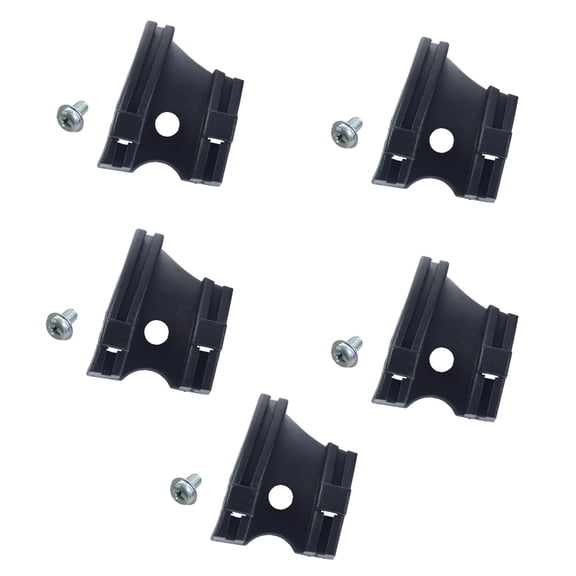 AOOOWER 5Pcs Bike Bottom Bracket Tube Housing Routing Guide Slot Clip Sets with Screws