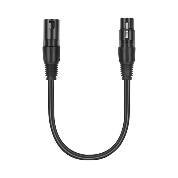 AOOOWER 5Pin to 3Pin Auditory Cable Male to Female Connection for Lighting Control 30CM