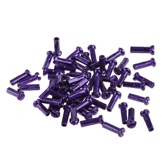 AOOOWER 60Pcs Mountain Bike Colorful Bicycle Spoke Caps, Wheel Spoke Nipple Decoration