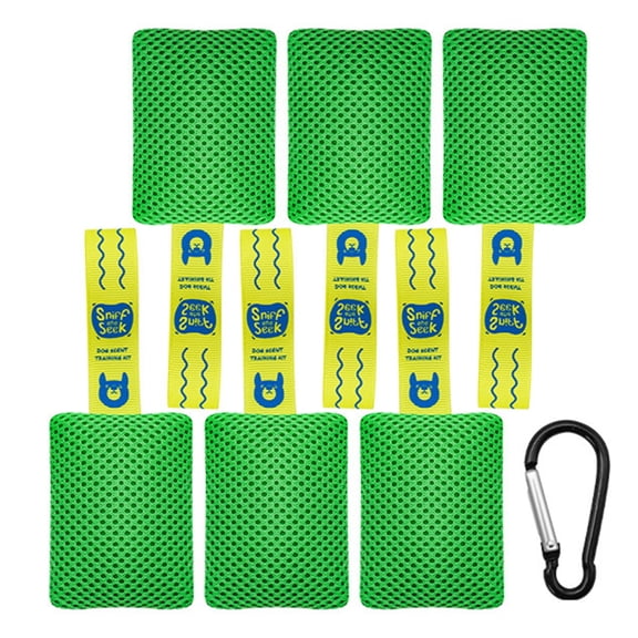 AOOOWER 6PC Dog Enrichment Set With Odor Recognition Accessories And Chewable Items For Mental And Physical Exercise