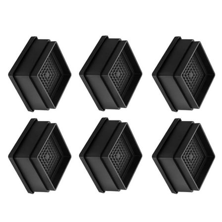 AOOOWER 6Pcs Stackable Bed Risers Heavy Duty Bed Lifts Risers for bed Sofas Tables Chair