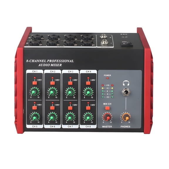 AOOOWER 8 Channel Live Sound Combiner With Additional Metal Frame Transportable Plan For Musicians Event Technicians
