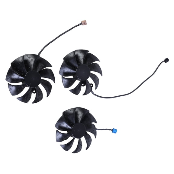 AOOOWER 87mm 4PIN PLD09220S12H DC12V 0.55A GPU Fan for RTX3070 Graphics Card Cooling Fan