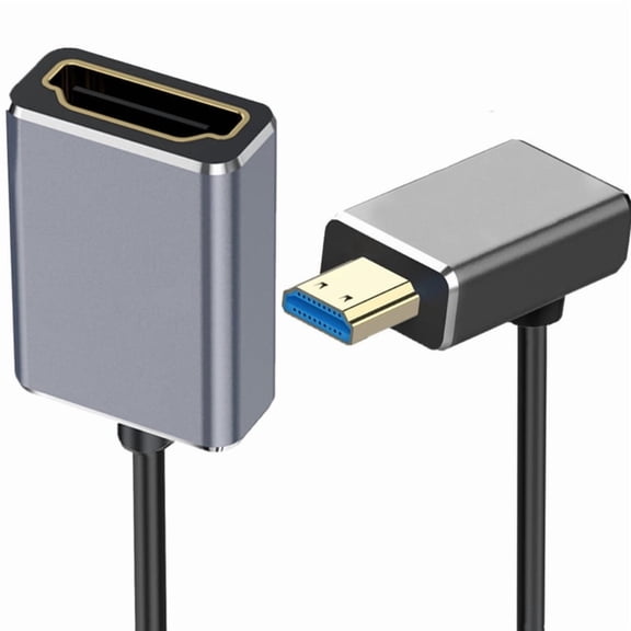 AOOOWER 8K60hz Coaxial Camera Cable 2.1 Version 48Gbps Bandwidth Microed Port Dynamic Cord for 8K60hz Displays