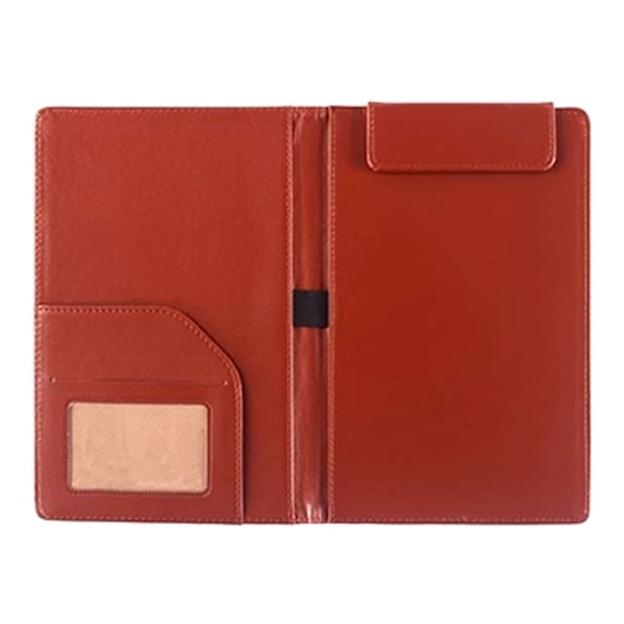 AOOOWER A 5 PU Clipboard Memo Clipboard Portable Writing Pad Small File Folders