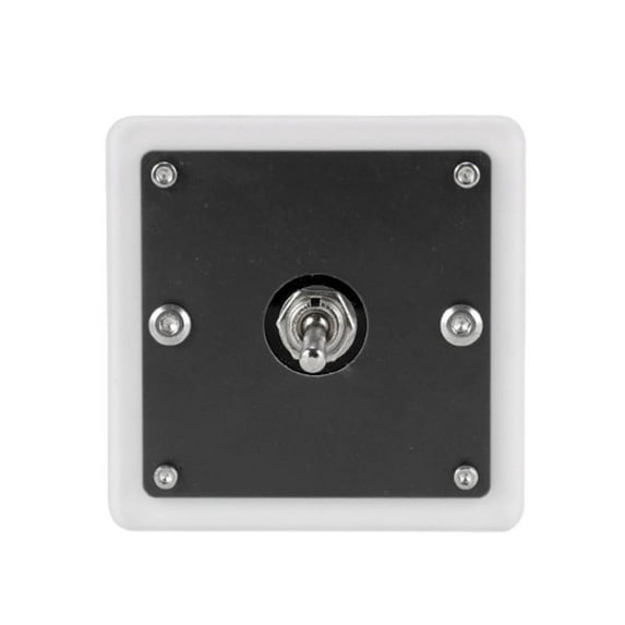 AOOOWER Acrylic Single or Double Toggles Switches Covers Panel Plate Aesthetic Enhances Space Suitable for Various Room Styles
