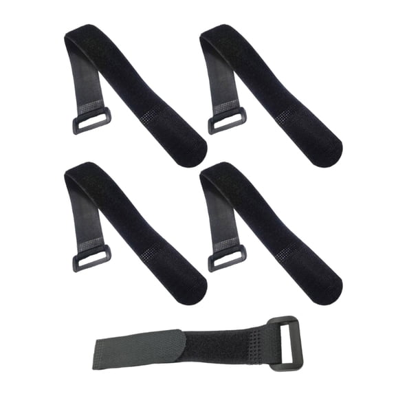 AOOOWER Adjustable 60cm Hook And Loop Fasteners Tie Heavy Duty Outdoor Organizer Strap