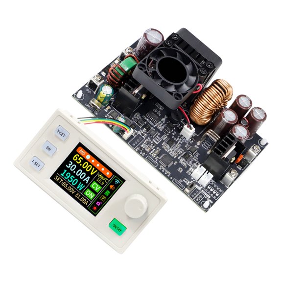 AOOOWER Adjustable Power Supply Module with MPPT Solar Charging Supporting Auto Battery Management and Temperature Protections