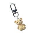thumbnail image 1 of AOOOWER Adorable Cartoon Bear Key Rings Trendy Resin Bear Keychain Adornment Portable Key Rings Pendant for Women Girls, 1 of 13