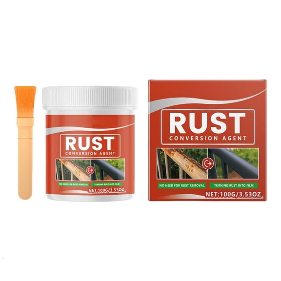 AOOOWER Advanced Rust Converter and Metal Paint 3.53oz for Corrosions Resistance Long Term Metal Surfaces Renewals Metal Paint