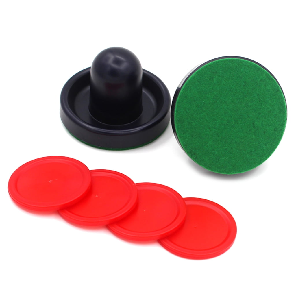 AOOOWER Air Hockey Pusher and Air Hockey Pucks Replacements for Game