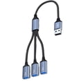 thumbnail image 1 of AOOOWER Aluminum Alloy USB Hub Expander for Fast Charging Fast Speed File Transfer Port Various Tasking Small Design Easy Carry, 1 of 15