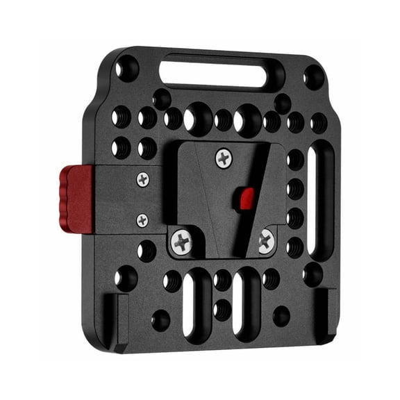 AOOOWER Aluminum Alloy V Lock Battery Plate V Mount Battery Plate Quick Release Plate