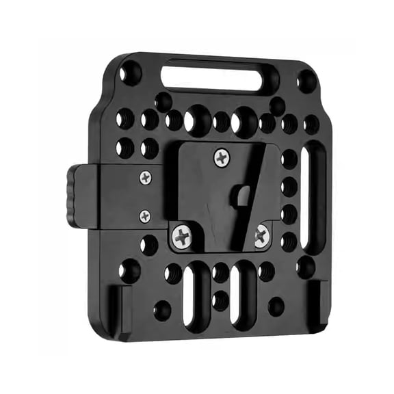 AOOOWER Aluminum Alloy V Lock Battery Plate V Mount Battery Plate Quick Release Plate