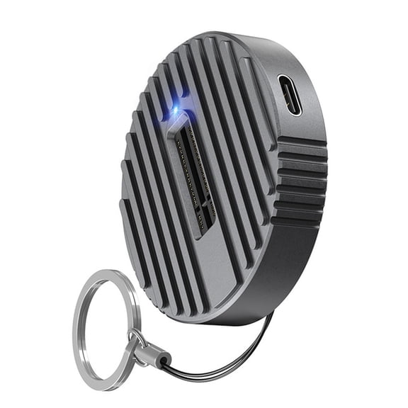 AOOOWER Aluminum M.2 NVME Solid Disk Case USB 3.1 10Gbps Transfer Disk Box For 2230-2280
